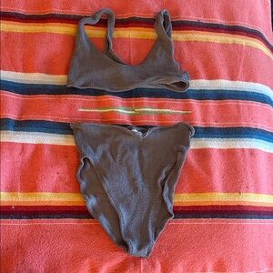 Youswim II Charcoal Gray Swimsuit